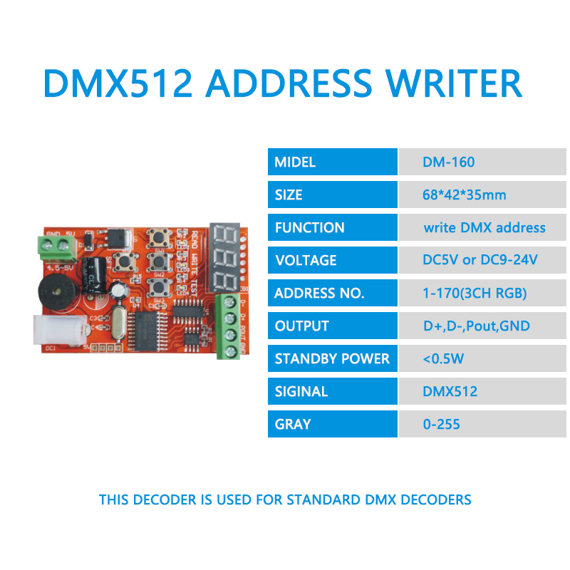 DMX_Decoder_Driver_Controller_DM160_1