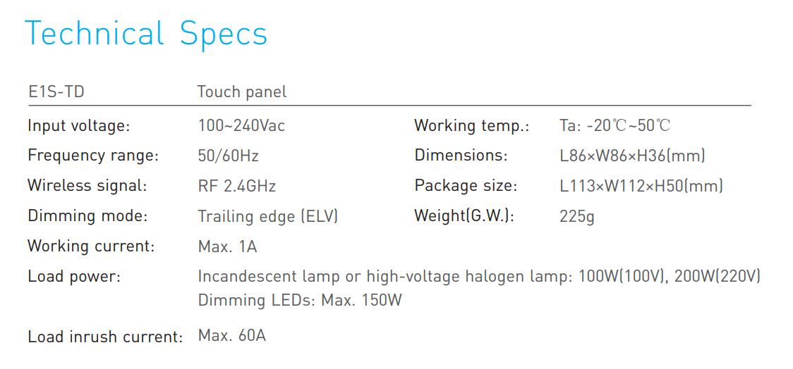 E1STD_Touch_Panel_Dimming_RF_Wireless_Wiring_4