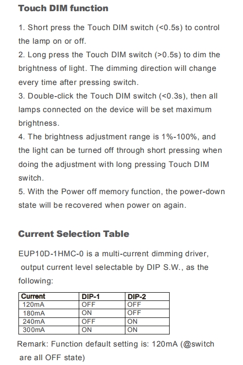 Euchips_Constant_Current_Dimmable_Drivers_EUP10D_1HMC_0_7