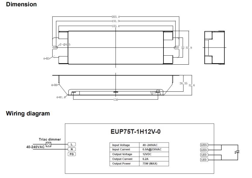 Euchips_Constant_Voltage_Dimmable_Drivers_EUP75T_1H12V_0_2