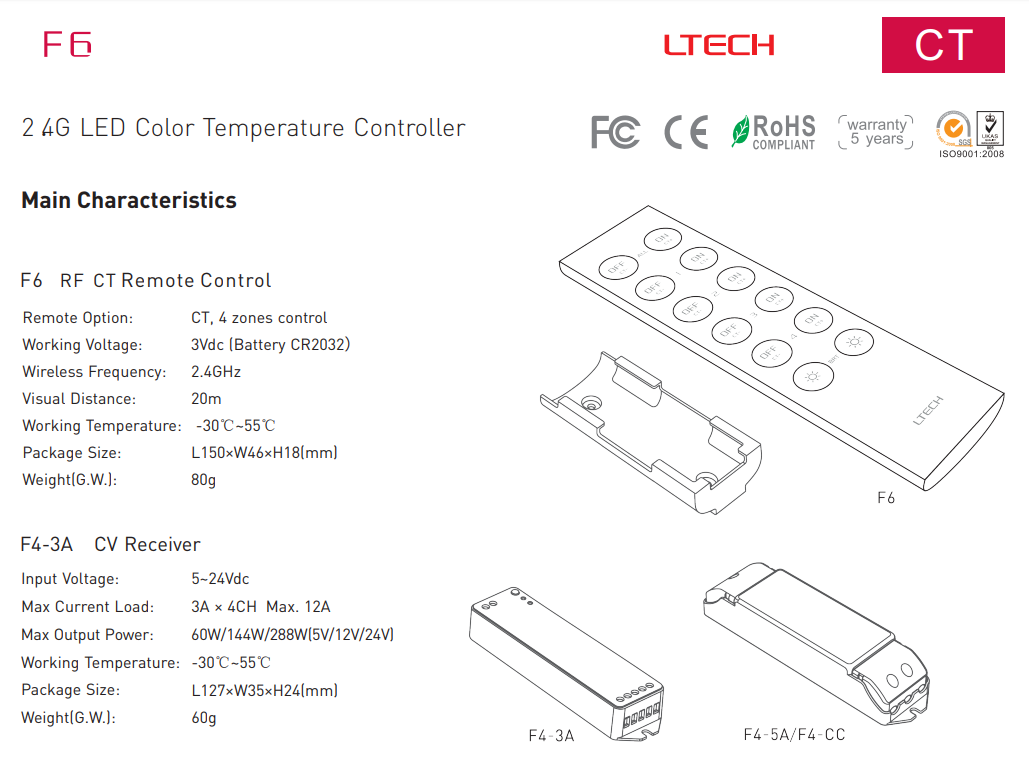 Ltech_F6_Remote_LED_Controller_1