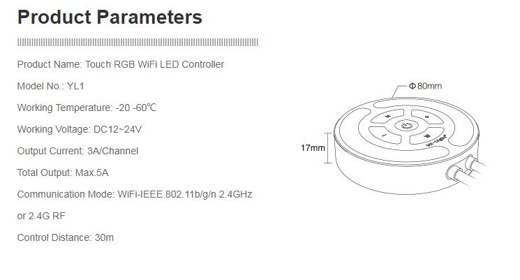 MiLight_LED_Controller_YL1_2