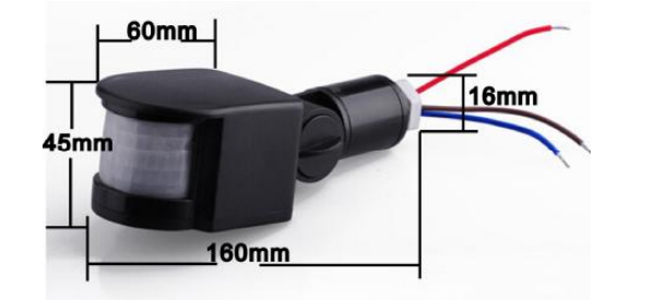 Maclean Infrared PIR Motion Detector For Outdoor, Animal Immune, Max.1200W, IP65, MCE385B - View #11