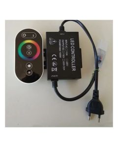 110V 220V 1500W RGB Controller LED Dimmer RF Touch Remote Control