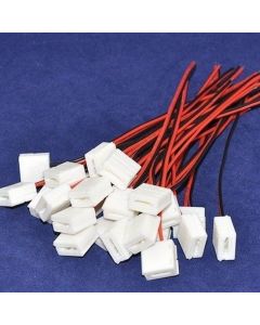 2 Pin Easy Connect Stick 10mm Quick Connector for Waterproof Strip 10pcs