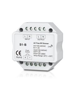 Skydance S1-B LED Controller 1CH 1A AC Triac RF Push Dimmer