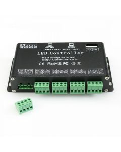 DMX 512 Decoder Dimming DMX512 Controller 5V-24V 5A 12 Channel