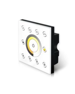 P6 Bincolor Led Controller CCT Dimmer 85V-265V Wall DMX512 Console Master Touch Panel
