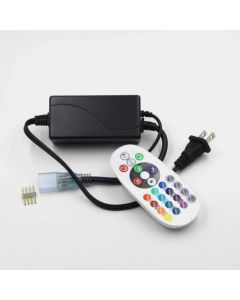 AC 110V 220V RGB Led Controller IR Remote For 5050 3528 Strip Lights