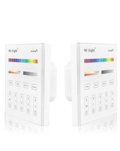 T4 MiBoxer MiLight Wireless Controller 4-Zone RGB+CCT Smart Panel Led Decoder Driver Control Dimmer