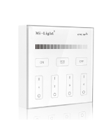 B1 MiBoxer Mi.Light Remote Controller 4-Zone Smart Touch Panel Wall Mount Led Decoder Driver Control Dimmer